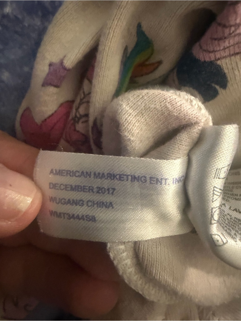 My Little Pony 5T Pink Pajama Bottoms with Rainbow & Purple Details - Picture 6 of 8